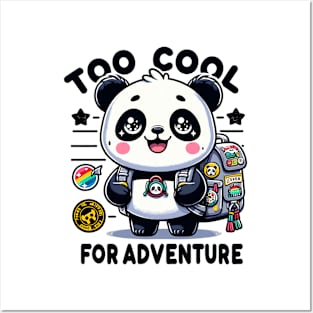 Kawaii Panda's Travel Delight Posters and Art